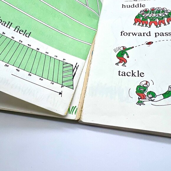 Kick Pass And Run Paperback 1978 Leonard Kessler Kids Football Book - Picture 8 of 8